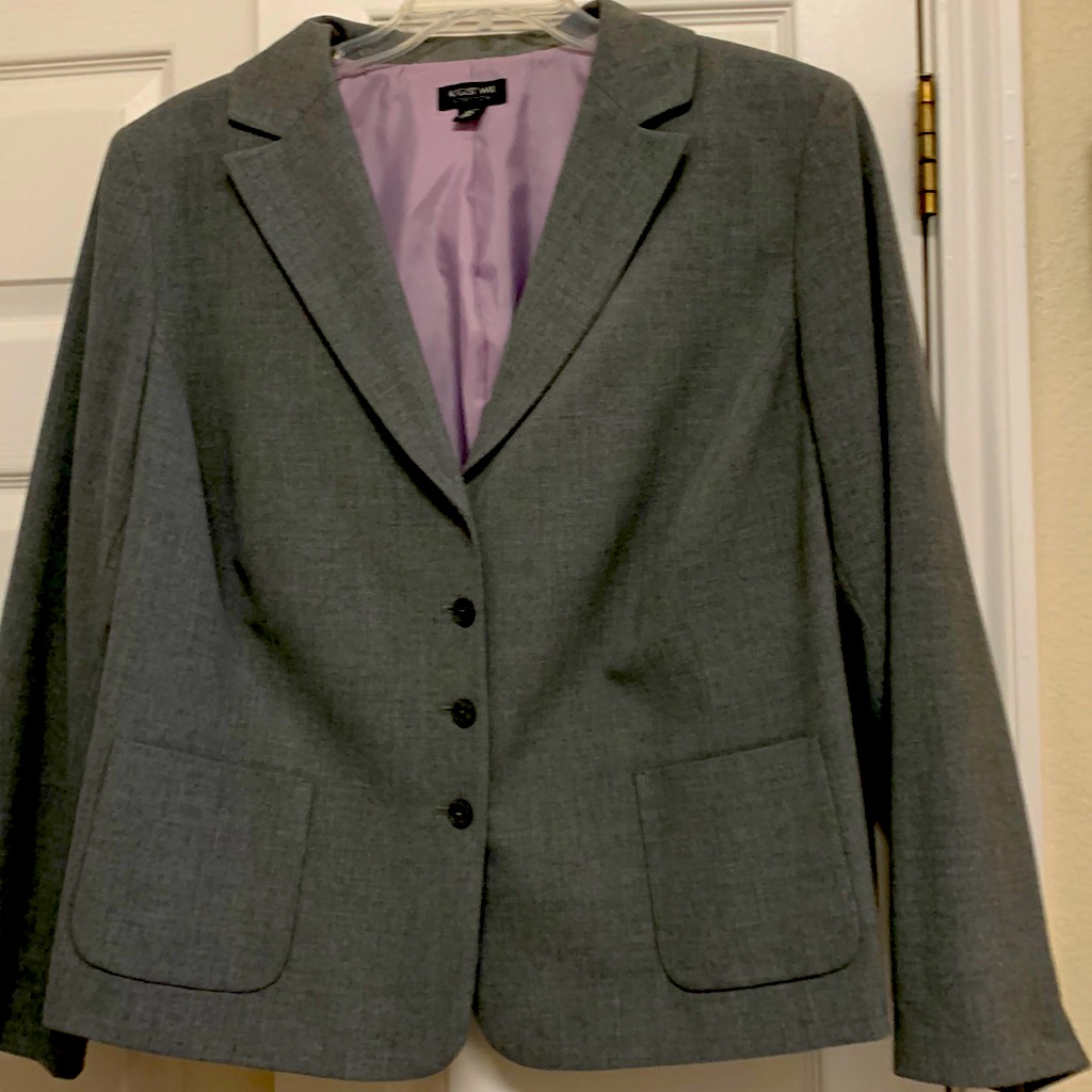 August Max Plus Size Fully Lined Jacket